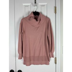 Loft Womens Rose Cowl Neck Sweater Size XS